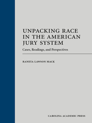 cover image of Unpacking Race in the American Jury System